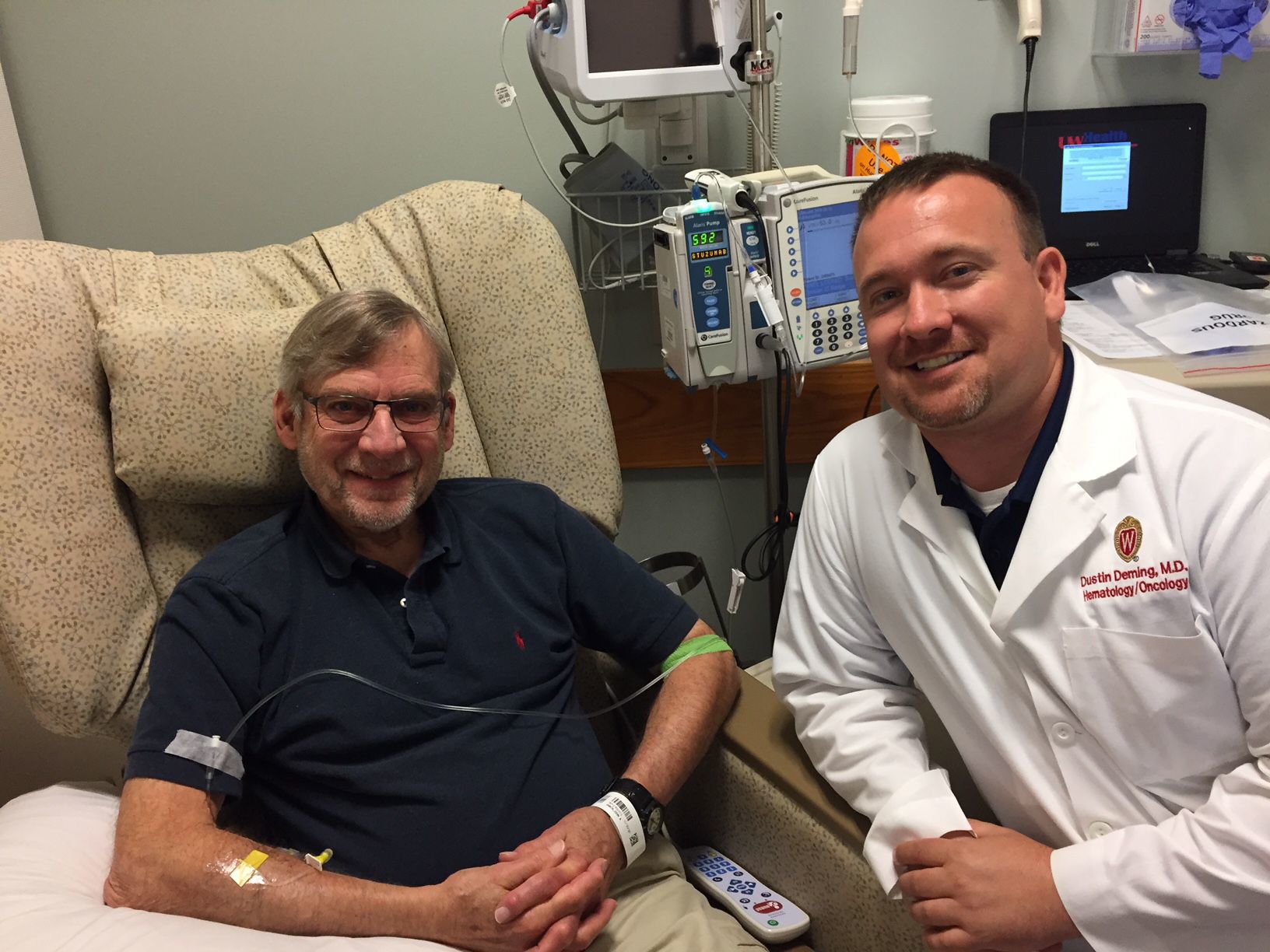 John Annin and Dr. Dustin Deming